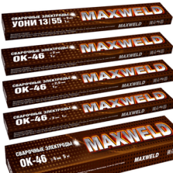 электроды MAXWELD OK-46. 3 мм 1 кг                                                  .