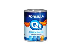 Эмаль ПФ115 Синяя 0,9 кг "FORMULA Q8" 
