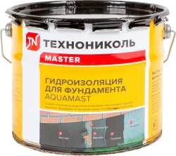 Мастика гидроизоляция для фундамента AquaMast 18кг Технониколь