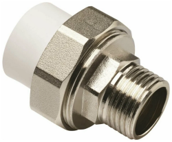 пп муфта американка 25х1/2. н/р (муфта разъемная)