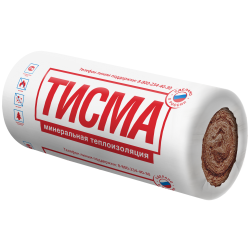 утеплитель тисма рулон 50х1200х8300 19.92м.кв