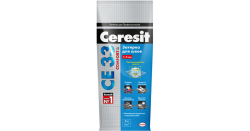 Затирка для швов Ceresit CE33 графит 2кг